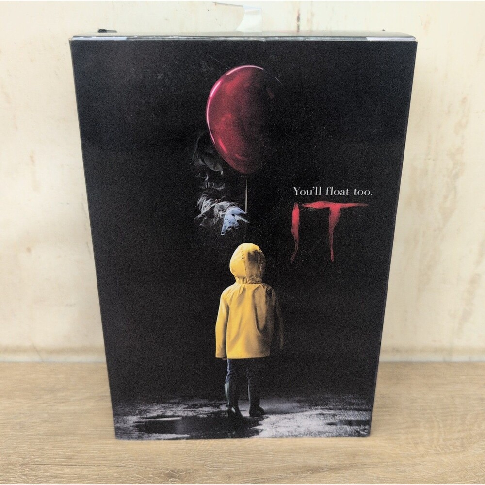 NECA Reel Toys IT YOU'LL FLOAT TOO 7" Boxed Figure w/ Multiple Heads NEW Bad Box